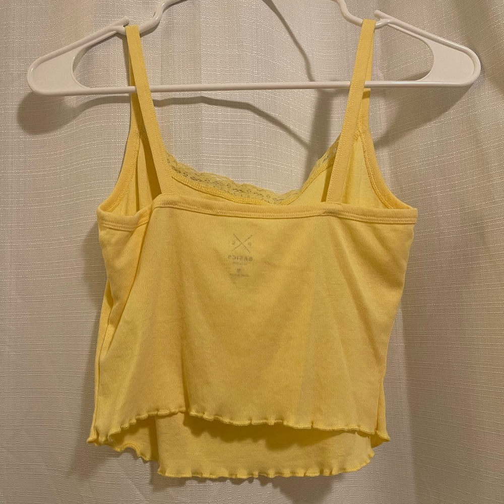 Bundle: 2 Pacsun Basic Tanks (Includes:Lace Yello… - image 2